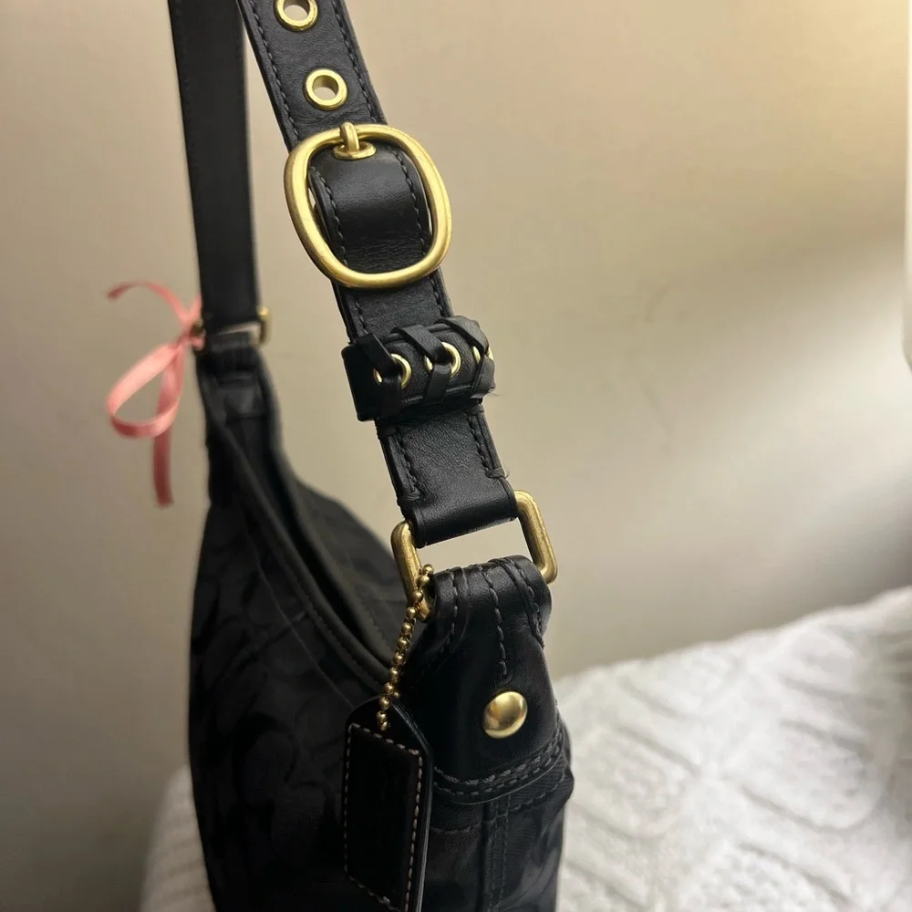 Coach Black Mini Shoulder Bucket Bag 🖤 - Picture 7 of 14